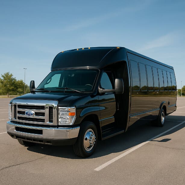 Charter Bus Rental Palo Alto 18 Passenger Minibus