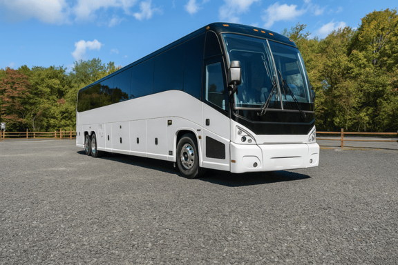 Charter Bus Rental Palo Alto 56 Passenger Charter Bus
