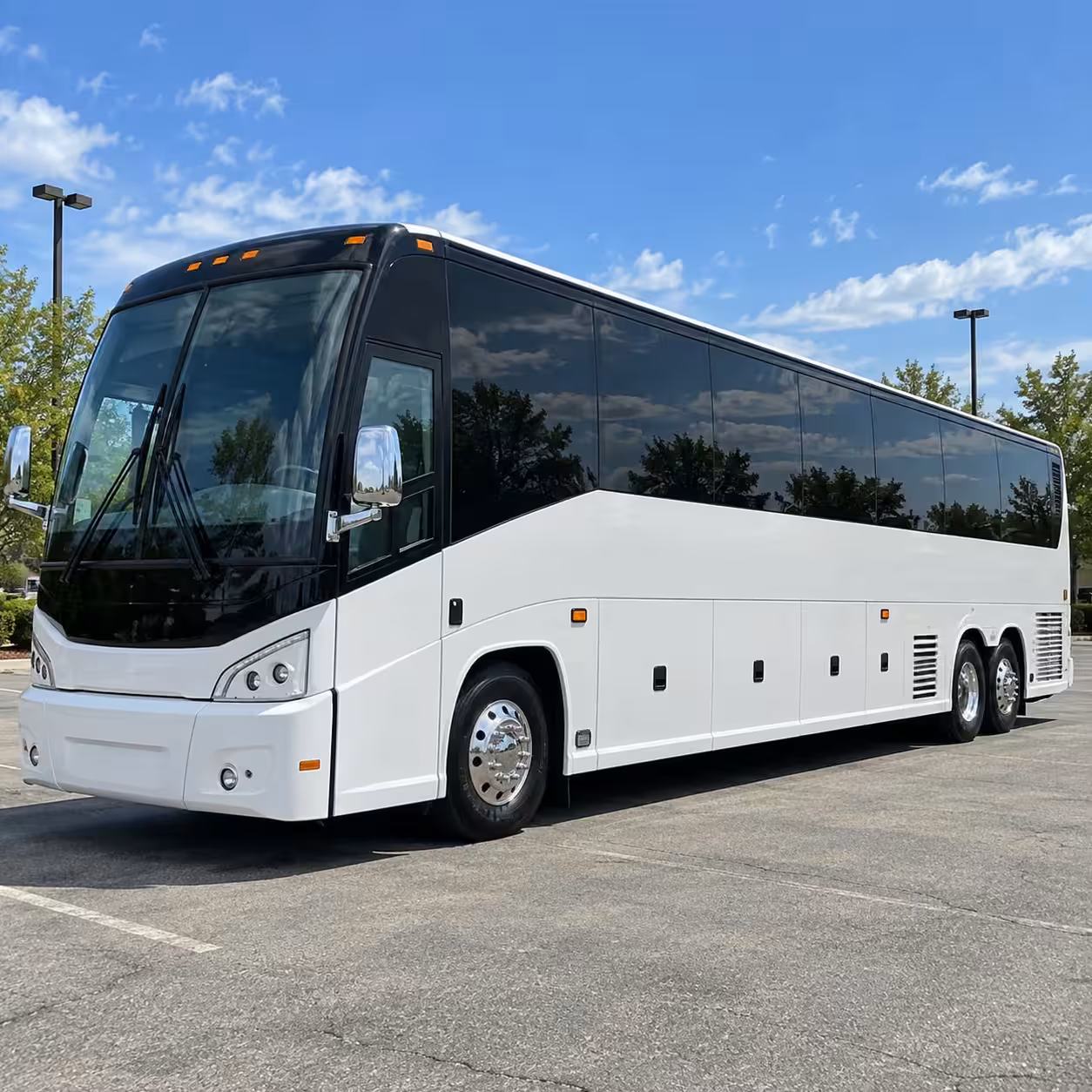 charter bus rentals for palo alto weddings