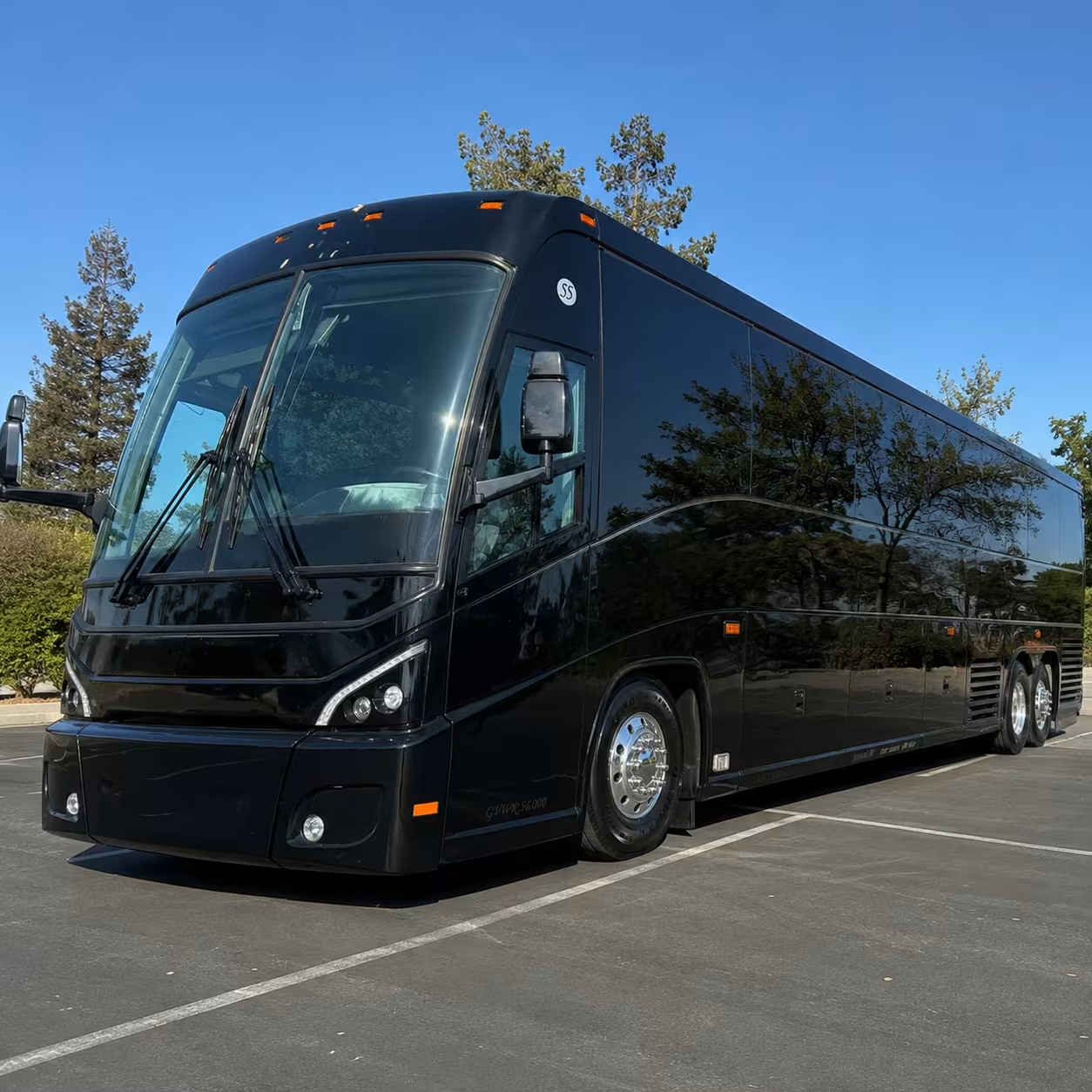 palo alto charter buses to sap center concerts in san jose