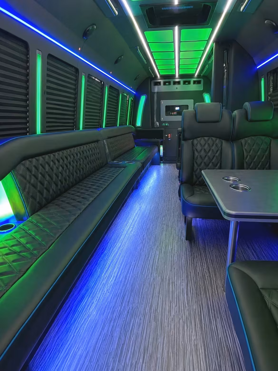 palo alto party bus rentals for frost amphitheater concerts