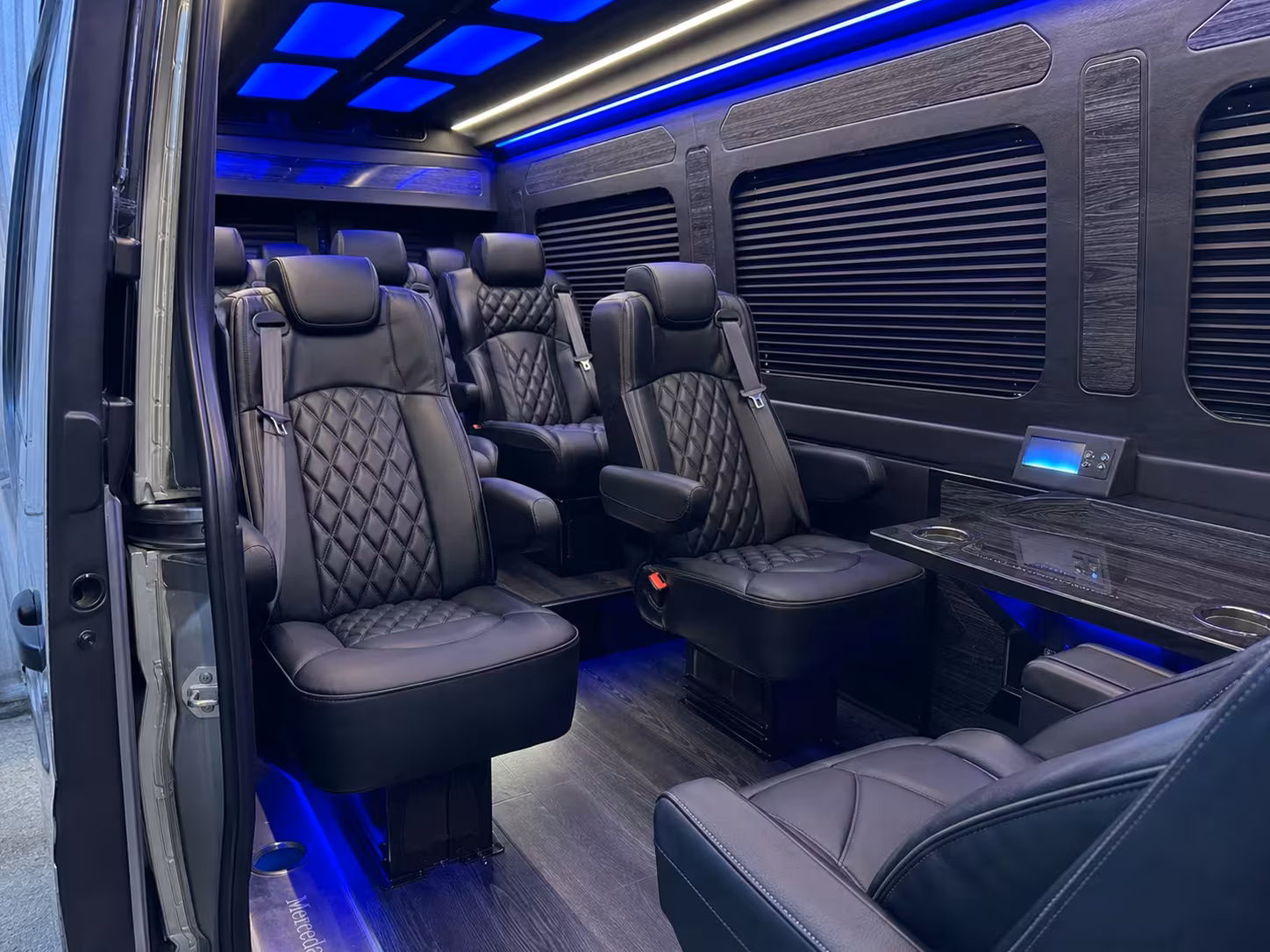 sprinter van transportation for groups and events across palo alto